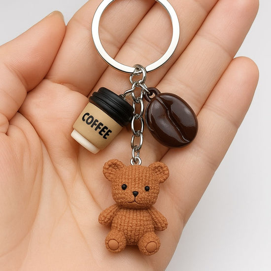 Coffee Bear Schlüsselanhänger