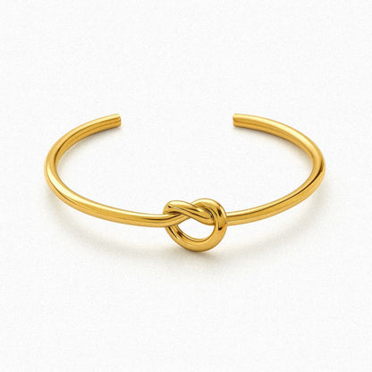 Goldenes Knoten-Armband