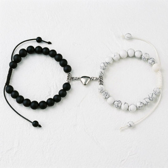 Verbundenes Herz Armband Set