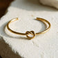 Goldenes Knoten-Armband